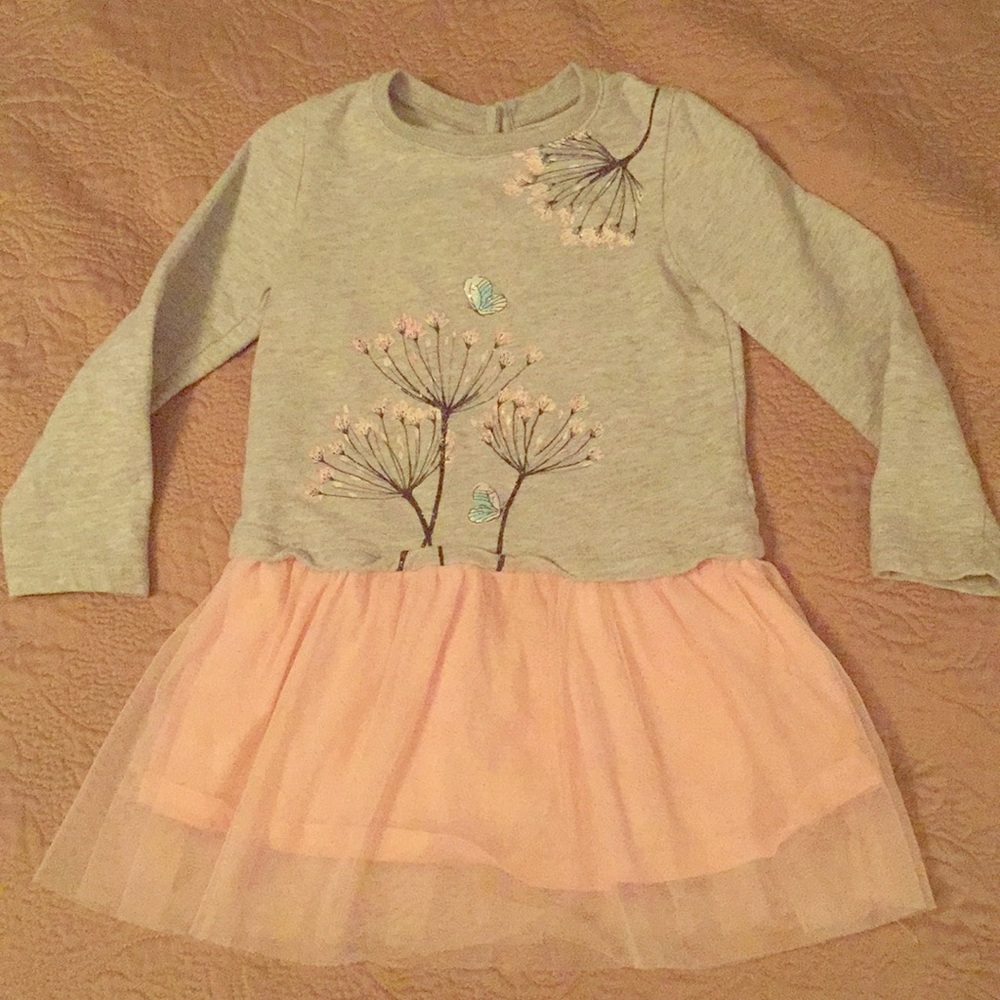 Girls Gap pink tutu dress